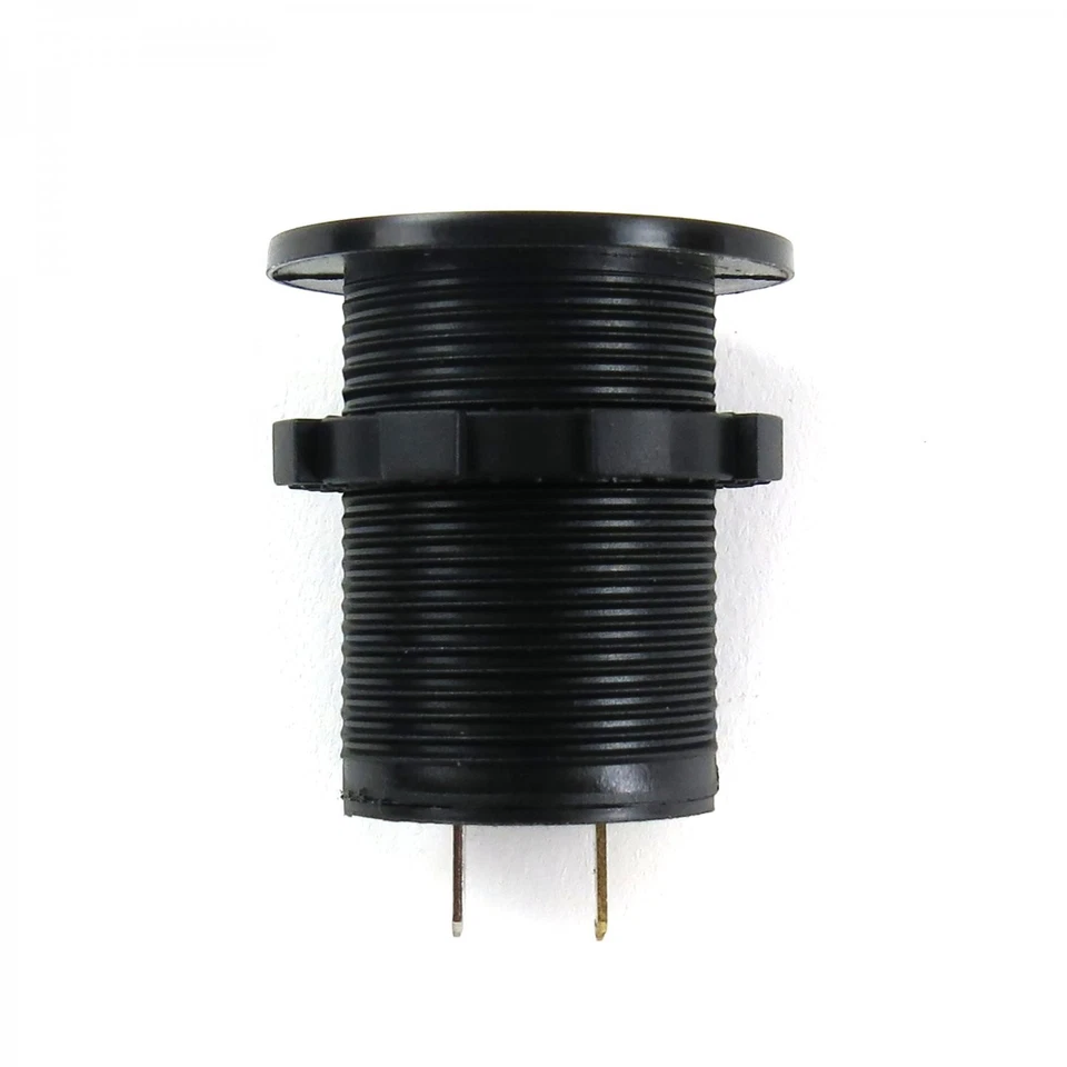 Black Dash Mount Dual Port USB Charger - Replaces Cigarette Lighter - Image 4 of 4