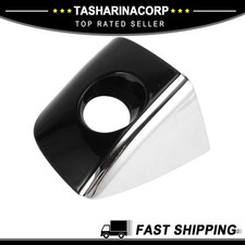 Front Left Door Handle Cover Lock Cap For Audi Q5 8r 13-17 8t0837879 Black