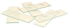 EISCO Microscope Slides with Single Concavity, 10/PK Clear 