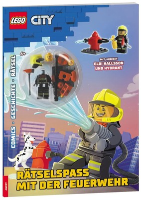 LEGO  City(TM) - Rätselspaß mit der Feuerwehr | Taschenbuch | LEGO  City | 32 S.