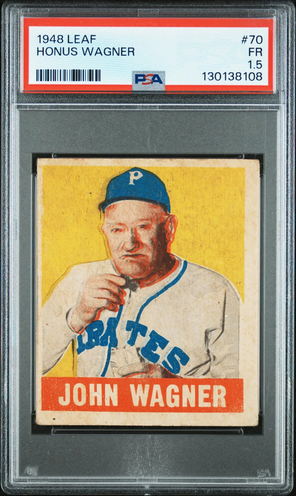 1948 Leaf Honus Wagner #70 PSA 1.5