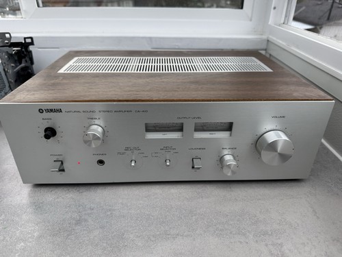 Yamaha CA 410 II Amplifer Stereo . Powers On . Sold As Is For Parts