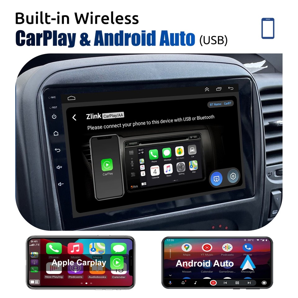 RADIO NAWIGACJA GPS OPEL VIVARO B 2014-2018 ANDROID 13,1 CALA QLED - Sklep, Opinie, Cena W