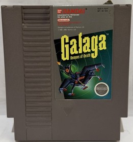 Galaga: Demons of Death (Nintendo NES, 1988) CIB Complete W/ Box & Manual
