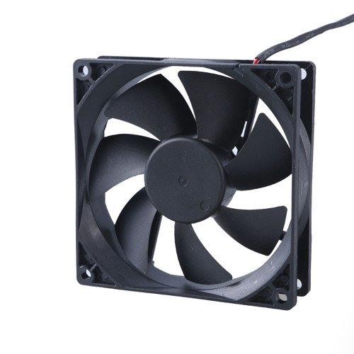 Quiet Fan 90x90x25mm High Airflow 2500Rpm DC12V 5.5x2.1mm for Electronic Devices - Afbeelding 4 van 7