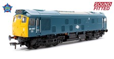 Bachmann 32-340ASF Class 25/1 25057 BR Blue Diesel Locomotive - DCC Sound