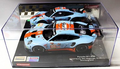 Carrera Digital 124 Porsche 911 RSR Gulf ''No.86''/Silverstone 2018/23931/OVP/NEU