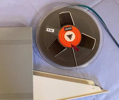 Tonband BASF DP 26 LH neuwertig auf 18 cm BASF Spule uns BASF BOX
