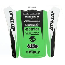 Factory Effex Kawasaki Rear Fender Graphic Kit - 19-32110