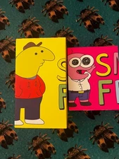 SDCC 2025 Comic Con Adult Swim Smiling Friends Toy Figure Bundle Set Swag Box