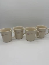4 CORELLE ENGLISH BREAKFAST Cups Coffee Tea EUC