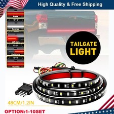 48" inch Truck Tailgate LED Light Bar Brake Reverse Turn Signal Stop Tail Strip