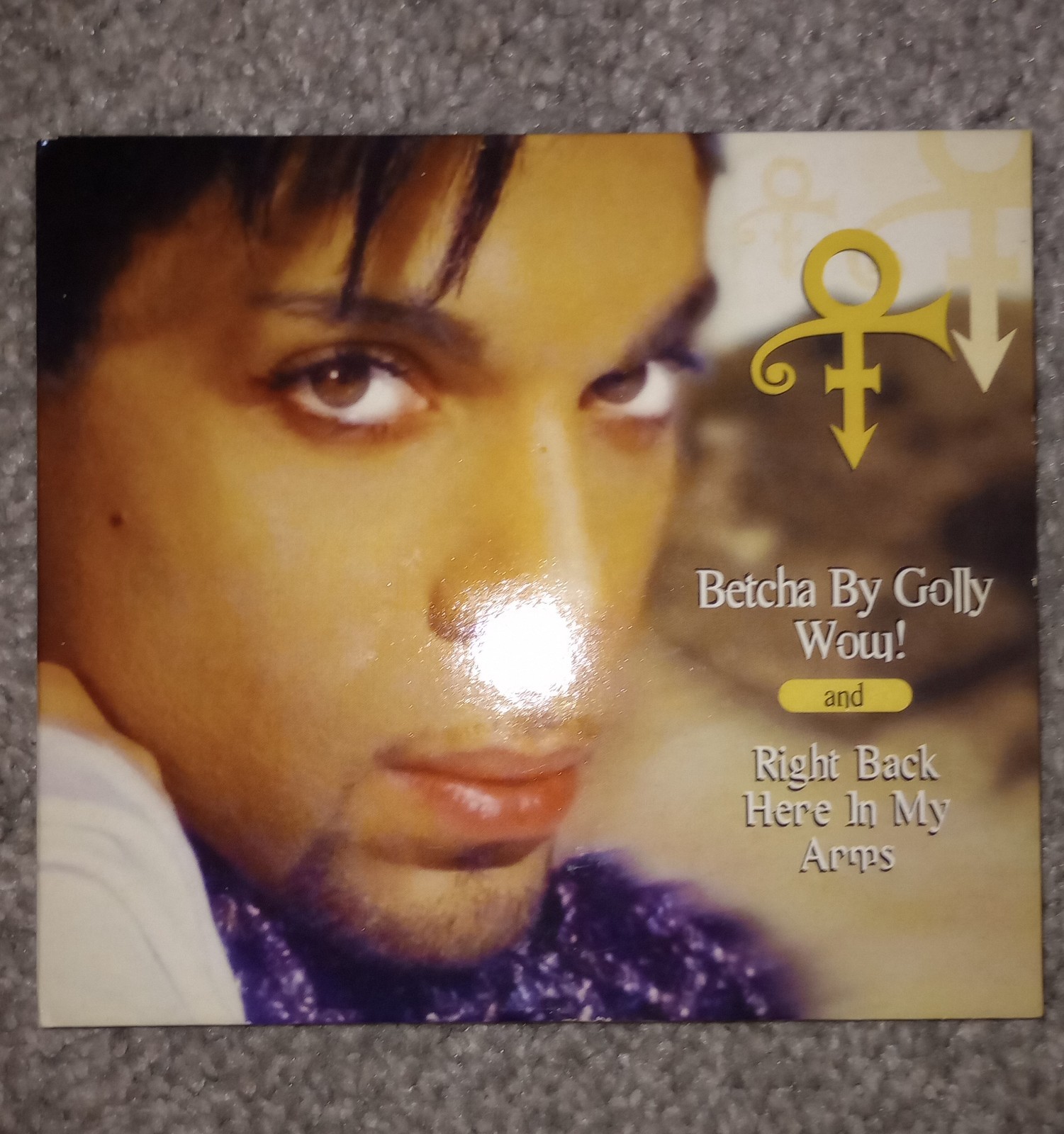 Prince - Betcha By Golly Wow! / Right Back Here In My Arms (1996) CD & Poster