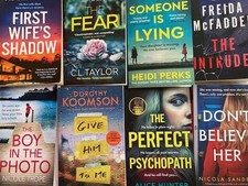 Used Crime & Psychological Thriller Paperback Books | Mystery Suspense Fiction