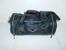 Harley Davidson Leather Duffle Bag Travel Motorcycle 95 Years 1998 (SZY93)