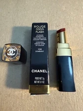 CHANEL ROUGE COCO FLASH Hydrating Vibrant Shine Lip Colour 106 DOMINANT  NIB