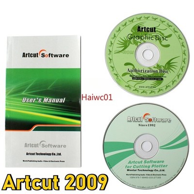 Artcut 2009 Cutting Plotter Software Sign making 9 Languages Vinyl Cutter NEW