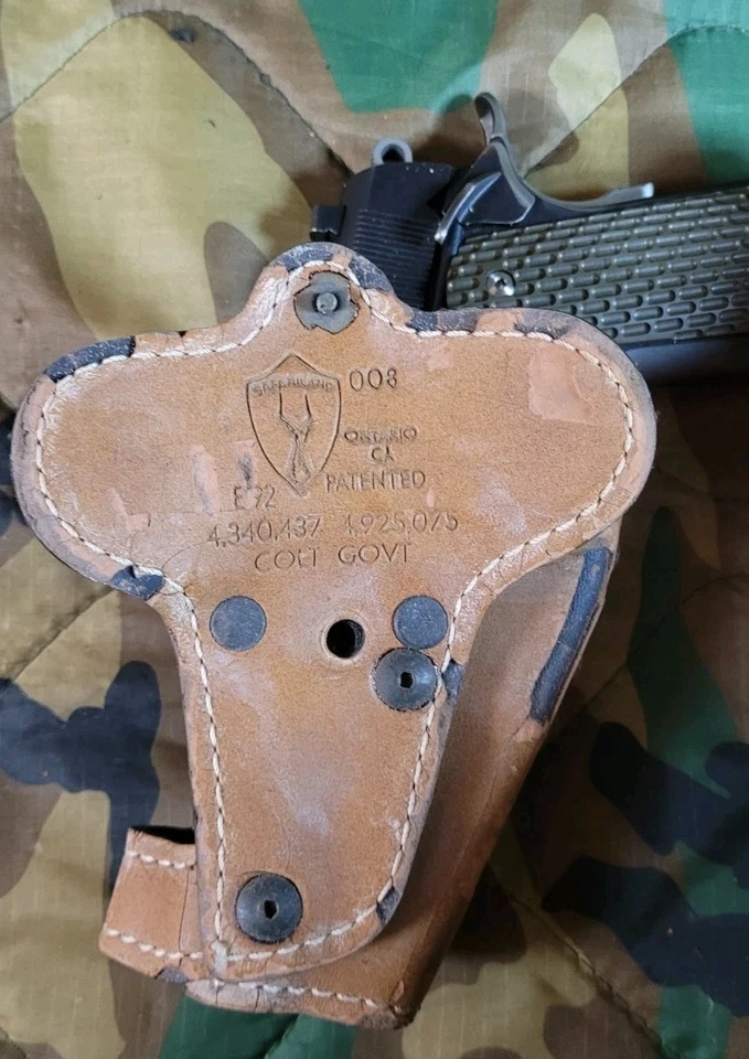 Funda de Competición Safariland Colt 1911 Mano Derecha Búho De Colección Foto 4 de 4