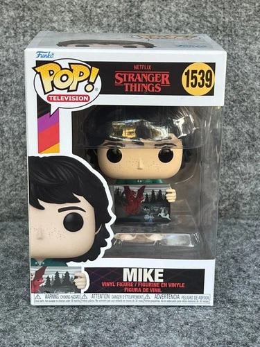Funko Pop! Netflix Stranger Things - Mike Wheeler With Painting #1539 w/ barcode