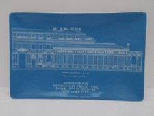 Haviland Limoges Glass Tray Depicting the Residence for Henry Clay Frick