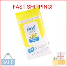 Pet Faves Dog Wipes for Cleaning and Deodorizing  Hypoallergenic Grooming Wipes