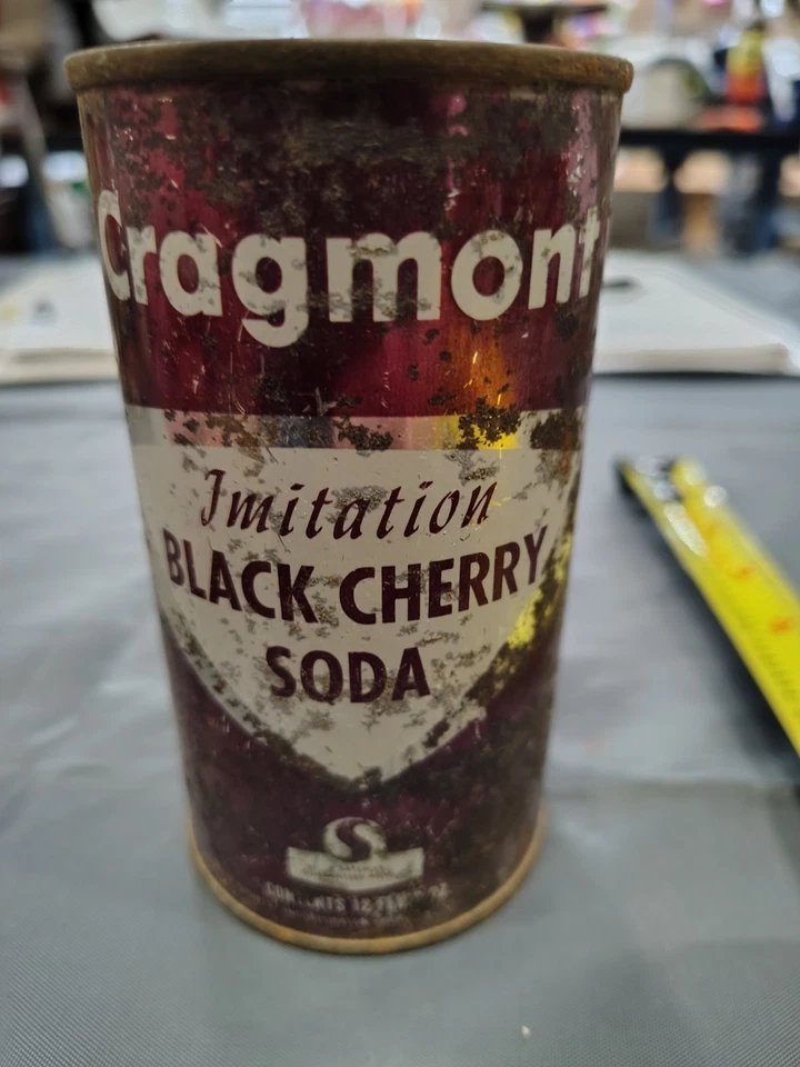 Refrigerante vintage (Safeway) Cragmont, imitação de cereja preta. Flat Top MCM - Imagem 3 de 4