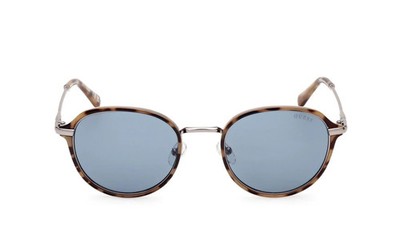 Guess GU00068 53V Tortoise Round Plastic Sunglasses Frame 53-22-145