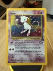 Pokemon Card Mew Holographic Black Star Promo #9 Card WOTC 1999-2000 NM