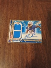 2024 Topps Resurgence Brenden Rice #AU-88  Amped Up Patch Auto Blue Surge #/99