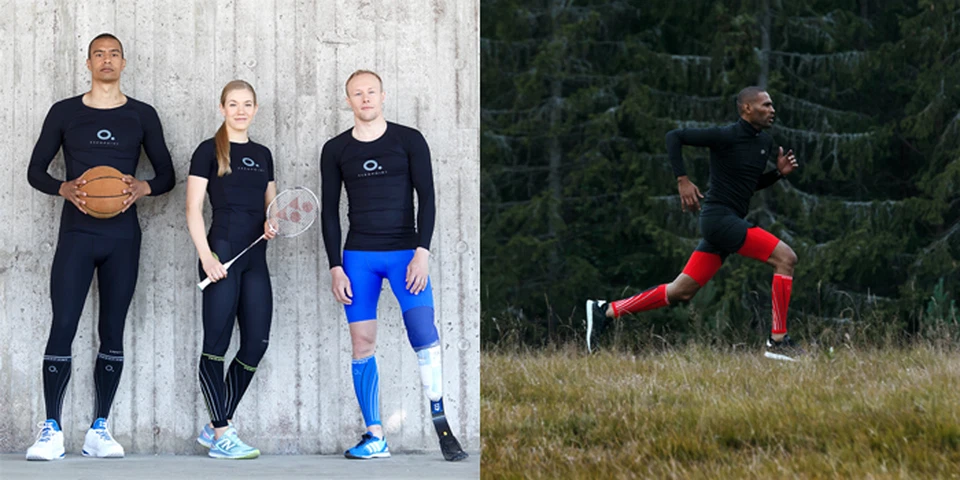 ZEROPOINT PRO RACING CALF SLEEVES - WHITE DEVILS ORANGE - SAVE 75% - Image 3 of 3