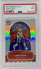 2024 Donruss Optic Josh Allen Uptowns - PSA 9
