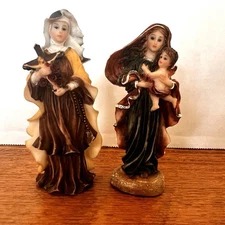 Statues of St. Therese of Lisieux & Madonna And Child by Florentine Collection 4