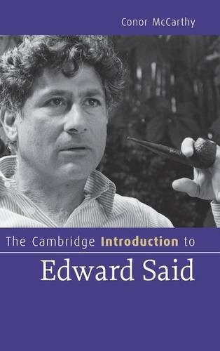 The Cambridge Introduction to Edward Said (Camb. McCarthy Hardcover<|