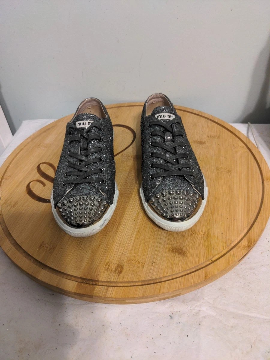 Miu Miu Silver Athletic Shoes for Women for sale | eBay