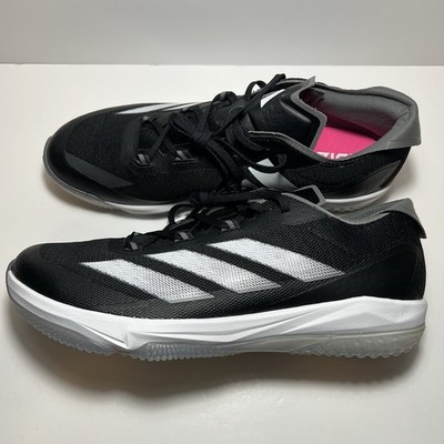 NEW ADIDAS men\'s impact turf trainer shoes in grey/black/white s-l400.jpg main image 4