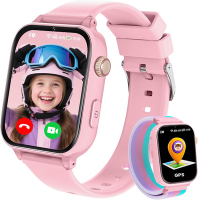 Smartwatch Mädchen Kinder GPS Telefon 4G Anruf Uhr mit Videoanruf Voice Chat