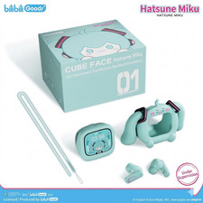 Hatsune Miku Collaboration: CUBE FACE LCD Touchscreen Bluetooth headphones