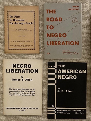 1930s Civil Rights/Scottsboro Boys: Communist Party Imprints CIVIL RIGHTS (4)