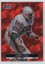 2023 Leaf Pro Set Metal Retro Red Crystals 1/2 Larry Little #RB-61 HOF 10ba