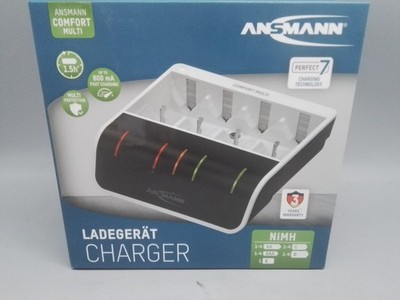 Ansmann Comfort Multi Rundzellen-Ladegerät,Charger,Neu