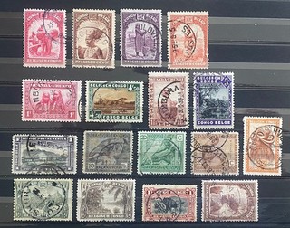Belgium Congo Colony Various Issue Various Condition Used Group FM150
