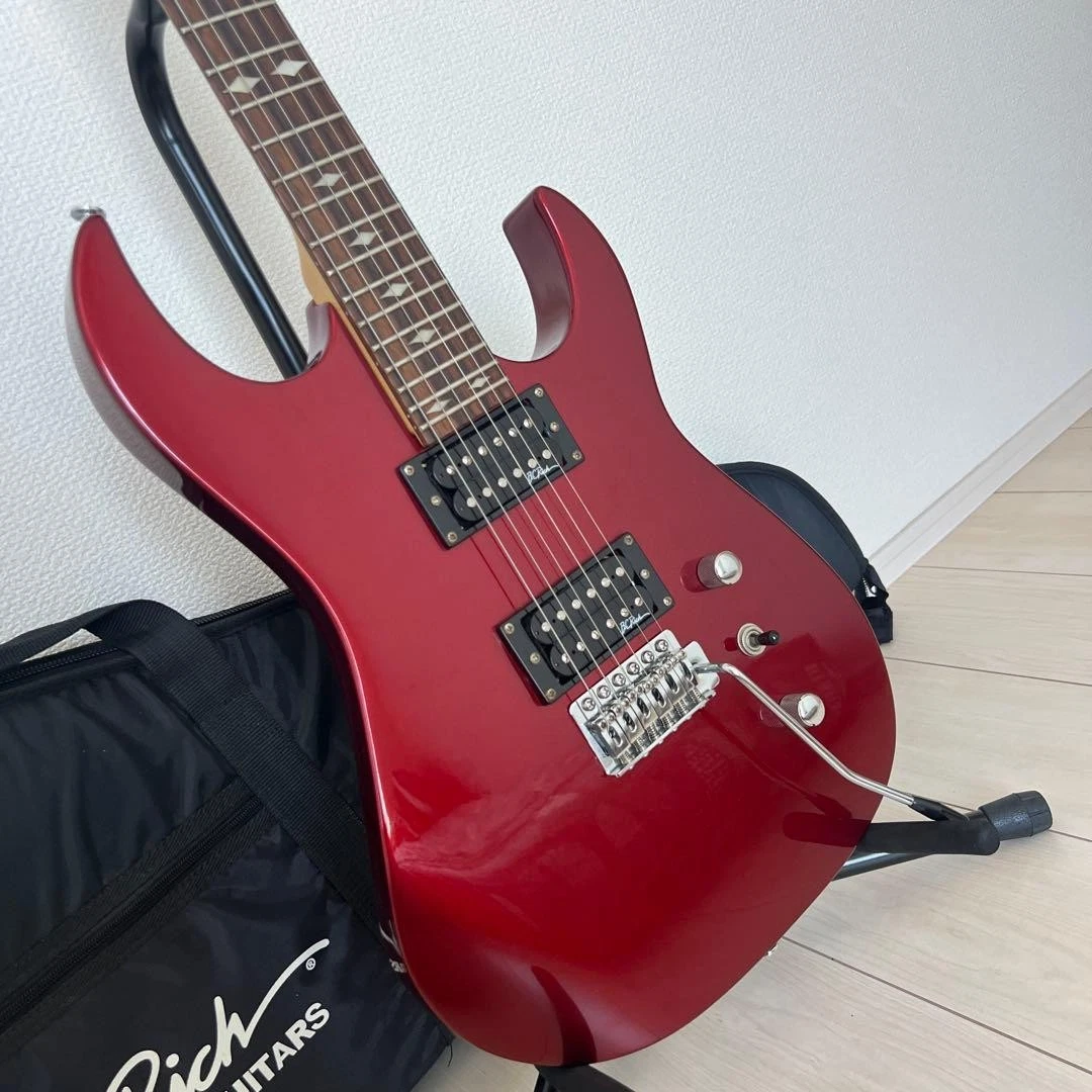 B.C. Rich Red Solid Electric Guitars for sale | eBay
