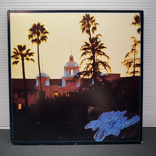 Eagles - Hotel California - Vinyl LP, 1976 Asylum Records, With Poster