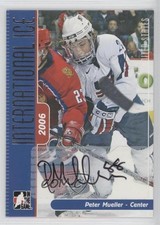 2006 In the Game-Used International Ice Signature Series Peter Mueller Auto 4f5