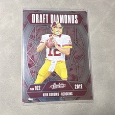 Panini 2025 Absolute Draft Diamonds Kirk Cousins DD-NCS Commanders NFL