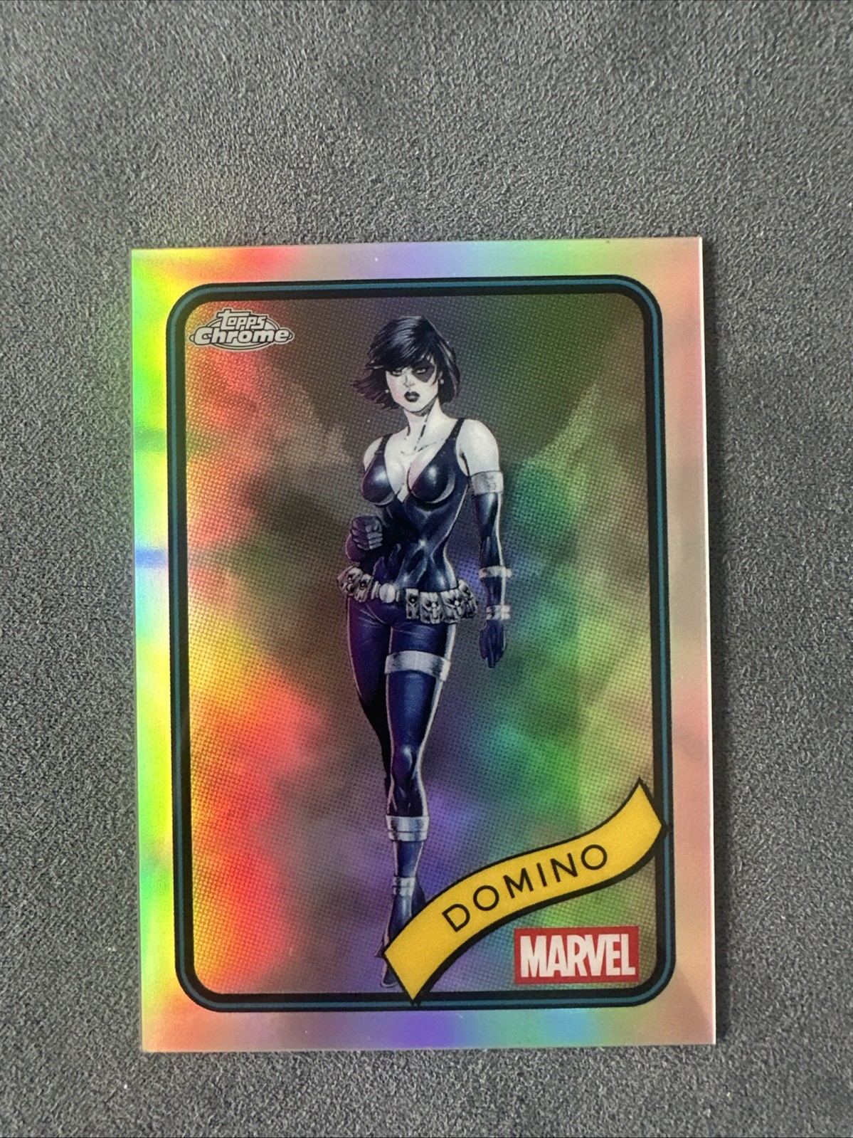 2025 Topps Chrome Marvel Domino #154 Refractor X-Men