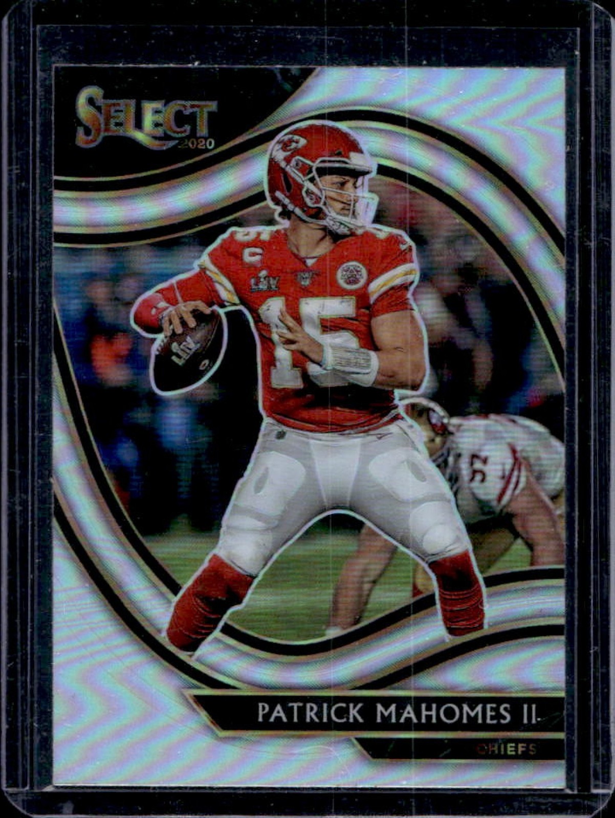 2020 Panini Select Patrick Mahomes II Silver Prizm Field Level #302 Chiefs