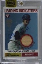 2016 Archives Signature Series All-Star Buybacks 1/1 Carl Yastrzemski Auto 7ut