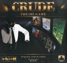 Board game Crude: The Oil Game [with Japanese translation]