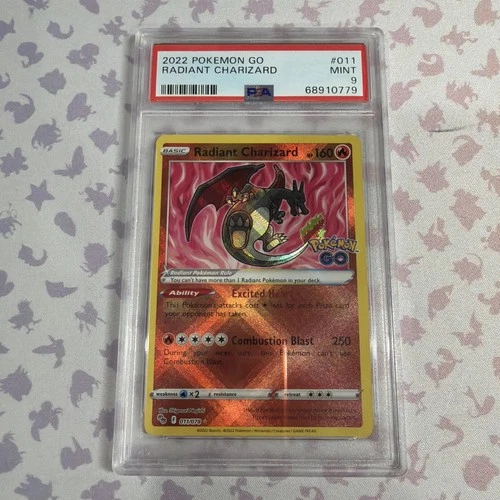 2022 Pokemon Go Radiant Charizard #11 011/078 PSA 9 MINT EN